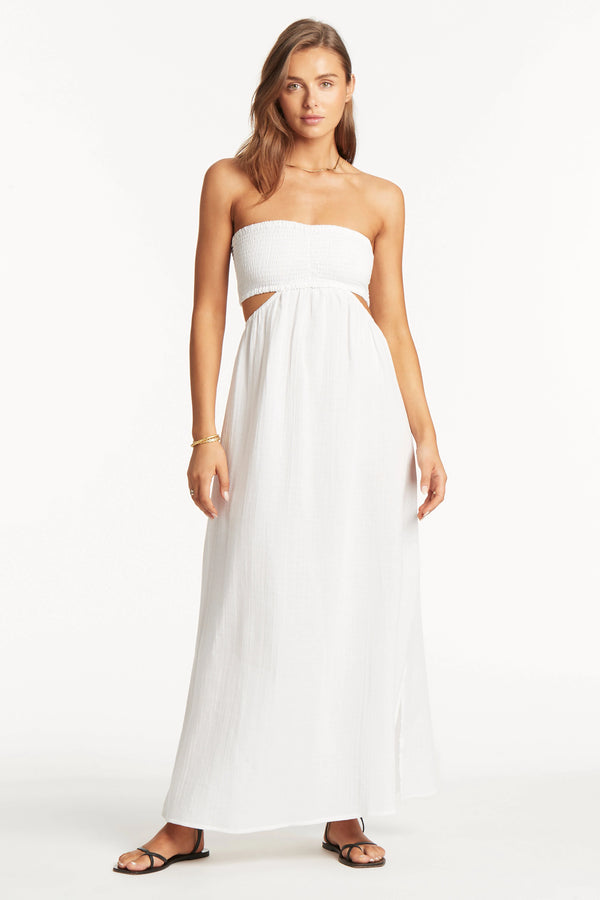 Sea Level Sunset Bandeau Dress